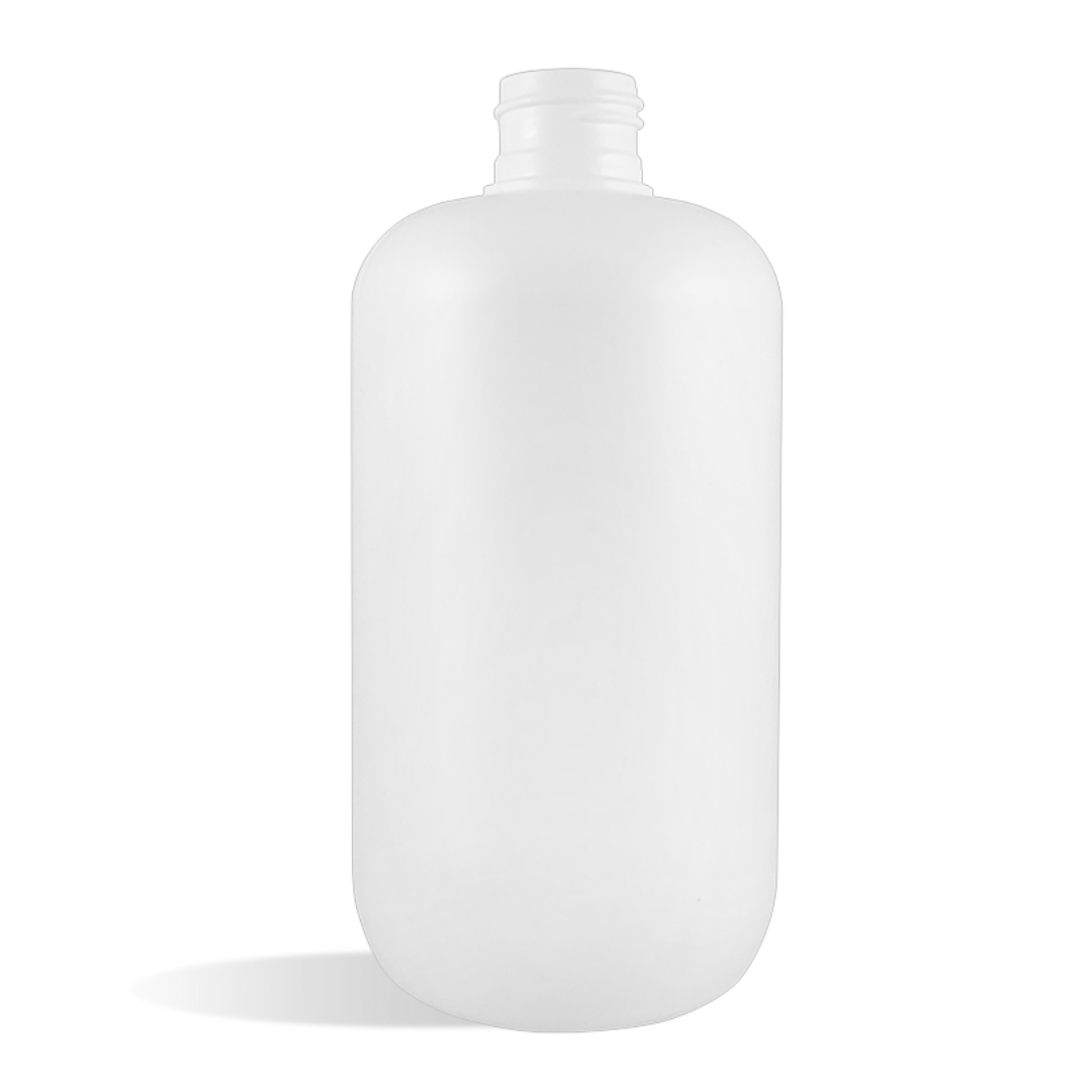 32 oz White HDPE Bullet Bottle - 28/410